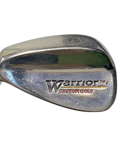 Warrior Custom Golf Gap Wedge 52* Men's Left-Handed Stiff Steel 36" Good Grip