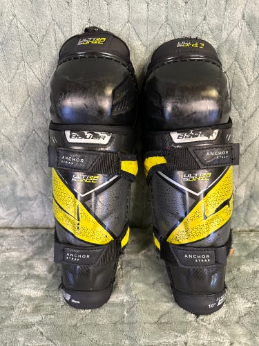 Youth Bauer Supreme Ultrasonic Shin Pads 10" (Used)