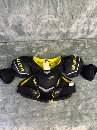 Large Youth Bauer Supreme Ultrasonic Shoulder Pads (Used)