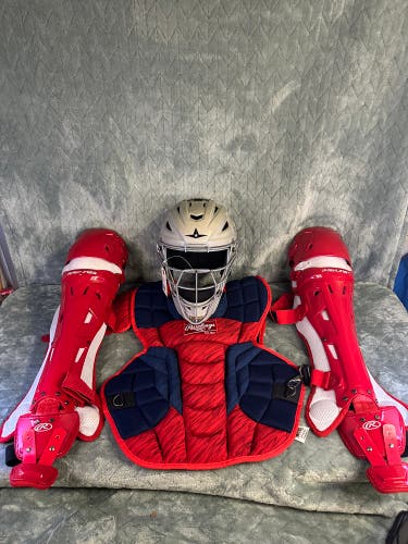 Adult Rawlings Mach Catcher's Set (Used)