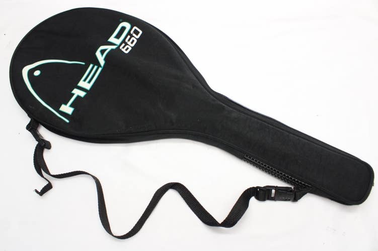 HEAD "660" SINGLE TENNIS RACQUET COVER WITH STRAP