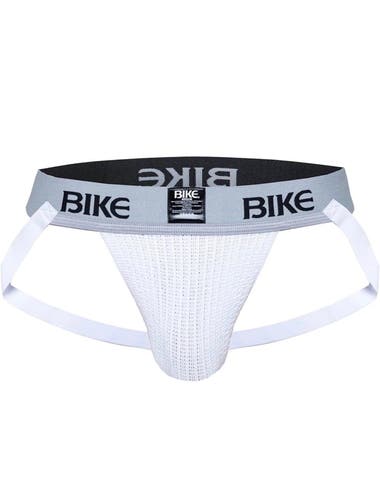 Bike White Jock Strap Size XXL and Gymshark Shorts Bundle  (Used)