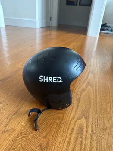 M/L Shred Basher Ultimate Helmet (Used) FIS Legal