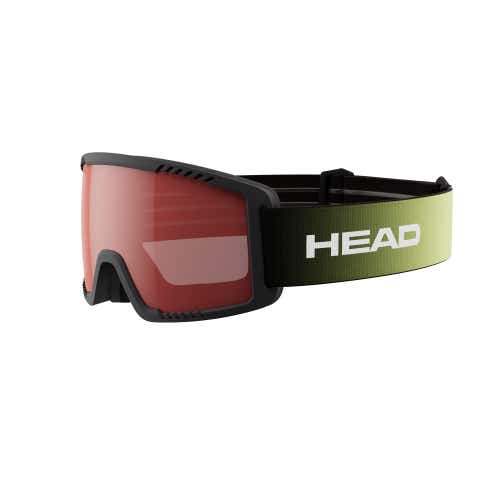 Head CONTEX YUKI red lime Ski & Snowboard Goggles