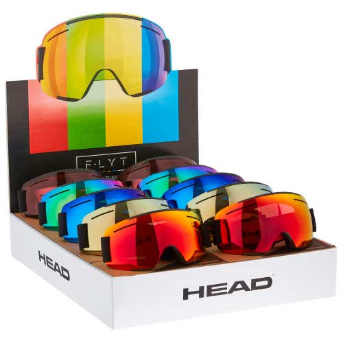 Head F-LYT PACK (10 pcs) Ski & Snowboard Goggles