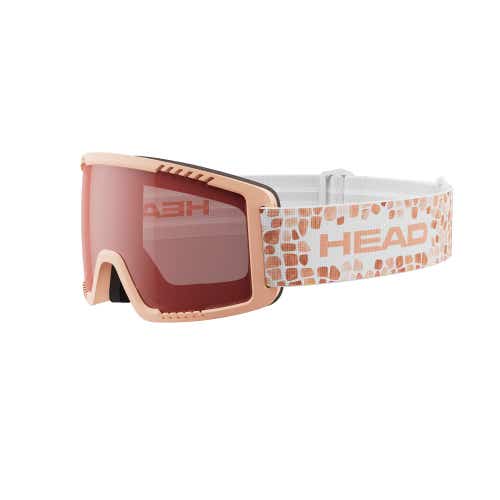 Head CONTEX YUKI red peach Ski & Snowboard Goggles