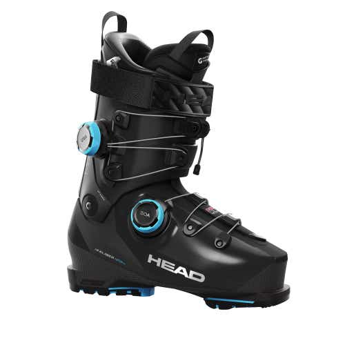 Head Kaliber 120X MV GW BOA2 Black-Speedblue Ski Boots