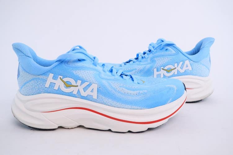 Hoka One One Clifton 10 Women Size 8.5B Blue Athletic Running Shoes #69