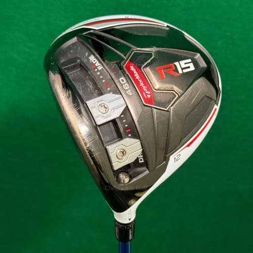 LH TaylorMade R15 460 12 Driver Grafalloy ProLaunch 45A Graphite Seniors
