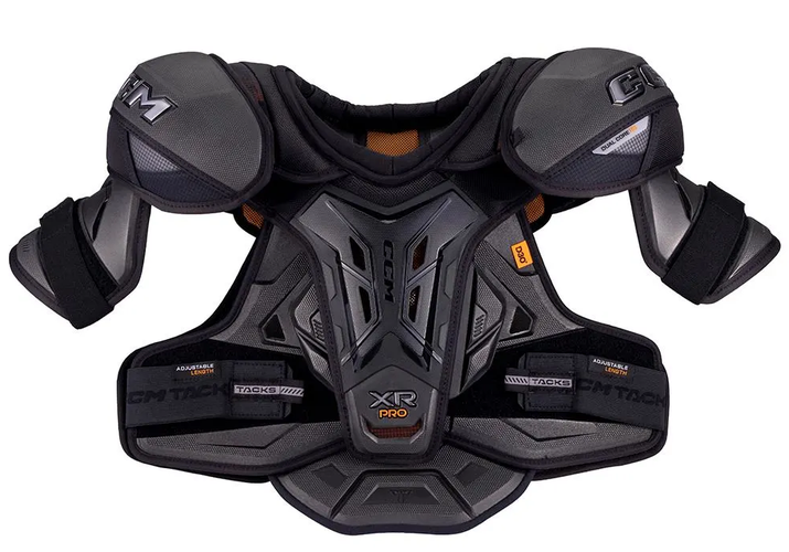 New, NWT CCM Tacks XR Pro Shoulder Pads, Size Junior MD, LG