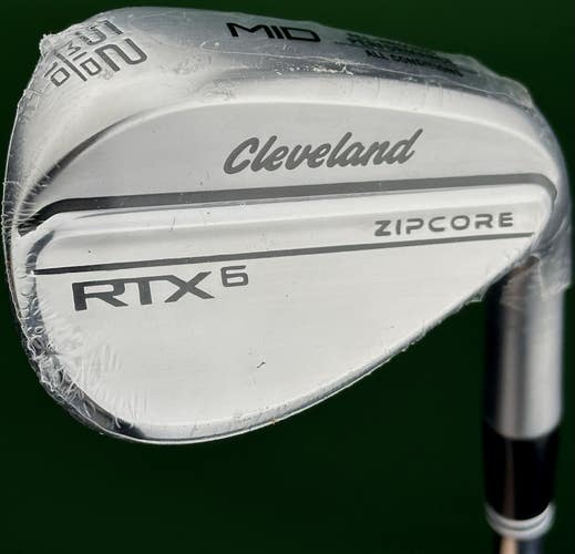 Cleveland RTX 6 Tour Satin Gap GW Wedge 52-10* Steel Dynamic Gold Spinner NEW!