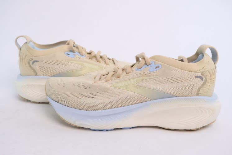 Brooks Adrenaline GTS 25 Wmns Running Shoes Sz 7 Sand/Coconut/Skyway READ #73