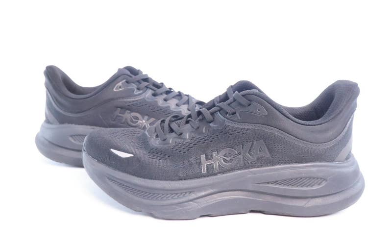 Hoka One One Bondi 9 Running Shoes Mens Size 10D Triple Black 1162011BBLC #74
