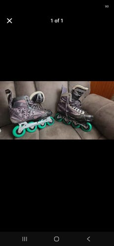 Mission Inline Skates Wide Width Size 9 (Used)