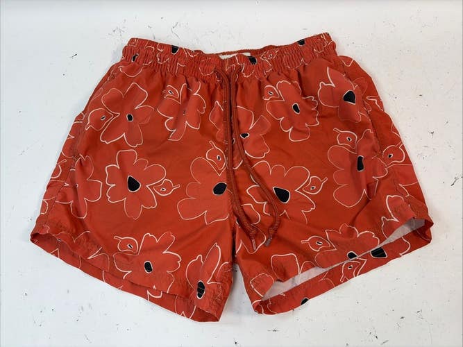 Atalaye Swim Bain de Biarritz Trunks, Orange, Large
