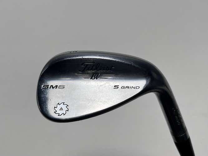 Titleist Vokey SM6 Tour Chrome Sand Wedge SW 56* 10 Bounce S-Grind Wedge RH