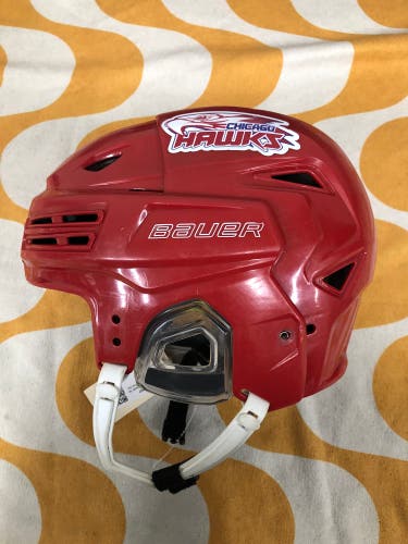 Red Small Bauer Re-Akt 200 Helmet (Used)