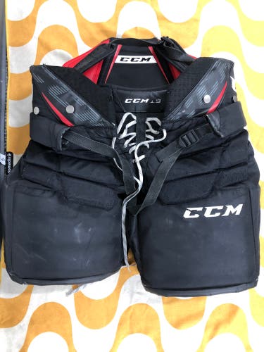 Junior Large CCM Axis 1.9 Hockey Goalie Pants (Used)