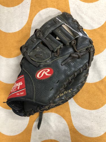 Black Rawlings Highlight Series RH First Base Baseball Glove 11.5" (Used)