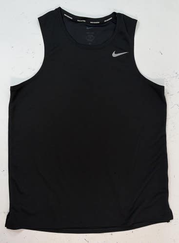 Nike Miler Men's Dri-FIT Running Tank, Black, Medium