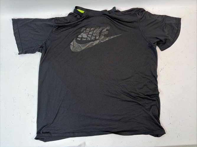 Nike Dri-Fit Tshirt, Black, Large