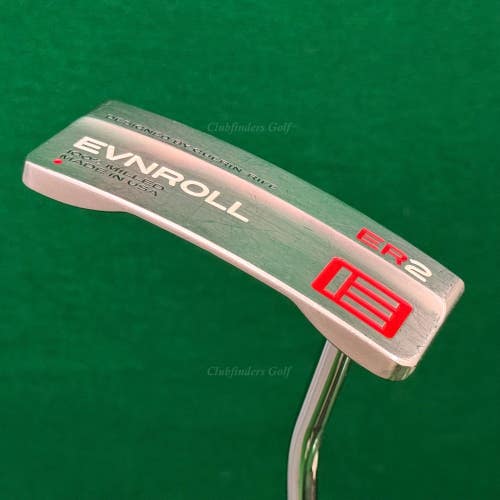 Guerin Rife EVNROLL ER2 Legacy 35" Single-Bend Milled Putter w/ HC