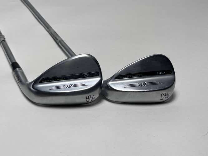 Titleist Vokey SM10 Tour Chrome Wedge Set 52* 8 | 56* 10 SM10 Wedge Steel RH