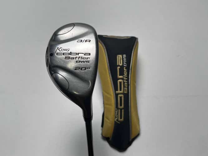 Cobra Baffler DWS 3 Hybrid 20* Aldila NV HL 65g Regular Graphite Mens RH HC