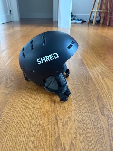 Large Shred Basher Ultimate SLALOM Helmet (Used) FIS Legal