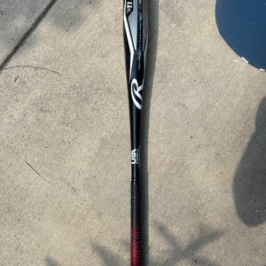 2024 Rawlings Peak Alloy USABat Certified Bat (-11) 20 oz 31" (Used)