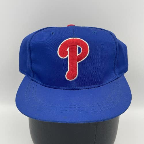 Vintage Blue Philadelphia Phillies American Needle Hat Cap Gatorade Logo SMALL