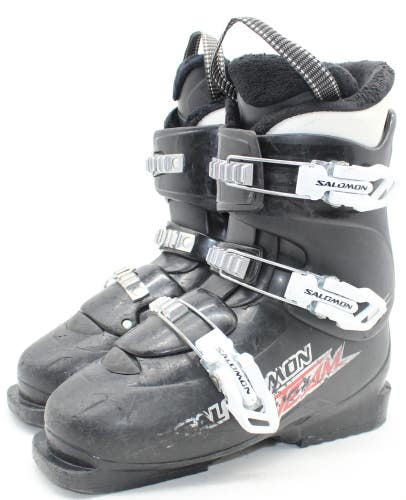 Salomon Team Junior Ski Boots - Size 6.5 / Mondo 24.5 Used
