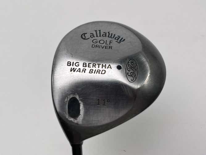 LEFTY Callaway Big Bertha Warbird Driver 11* SK Fiber V.I.P 61g Ladies LH