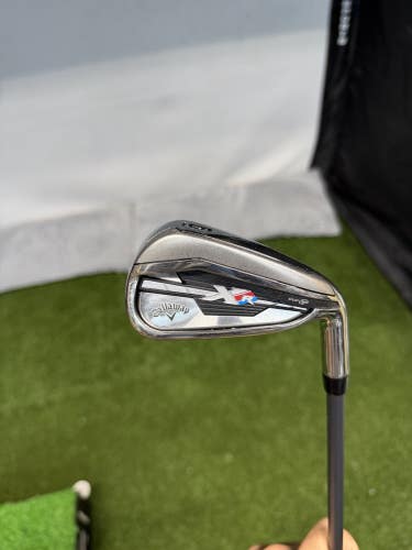 Callaway XR Single 6 Iron Project X 4.5 Senior Flex Graphite Shaft RH
