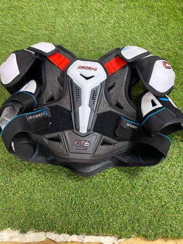 CCM JetSpeed FT6 Shoulder Pads | Senior Size Small