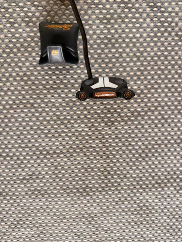 Men's 2025 TaylorMade Spider Tour S Black Counterbalance Mallet Right Handed Putter (New)