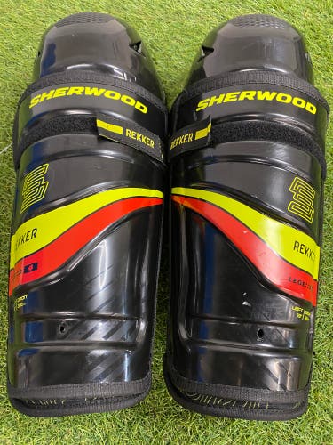 Sher-Wood Shin Pads | Junior Size 13"