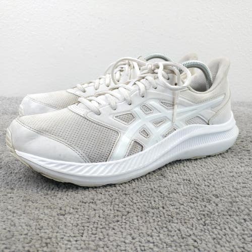 Asics Jolt 4 Womens Size 10 Shoes Triple White Sneakers Lace Up Athletic