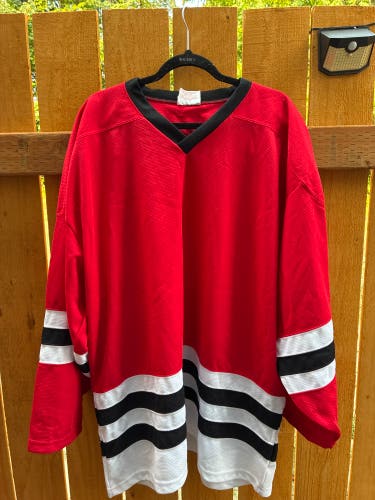 Blank projoy chicago blackhawks Red XXXL Jersey (Used)