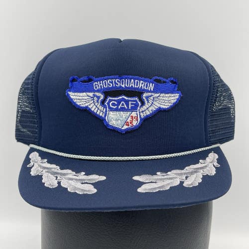 Vintage CAF Commemorative Air Force Bomber Command Ghost Squadron Snapback Hat