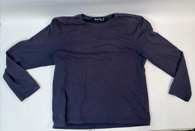 Club Room Long Sleeve Shirt, Blue, Large