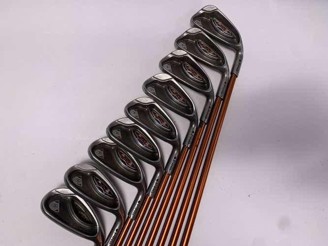 Ping G10 Iron Set 4-PW+GW+SW+LW Black Dot TFC 129 I Stiff RH No 7 iron