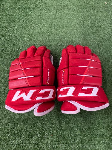 CCM Tacks 4 Roll Pro Gloves | Size 14"