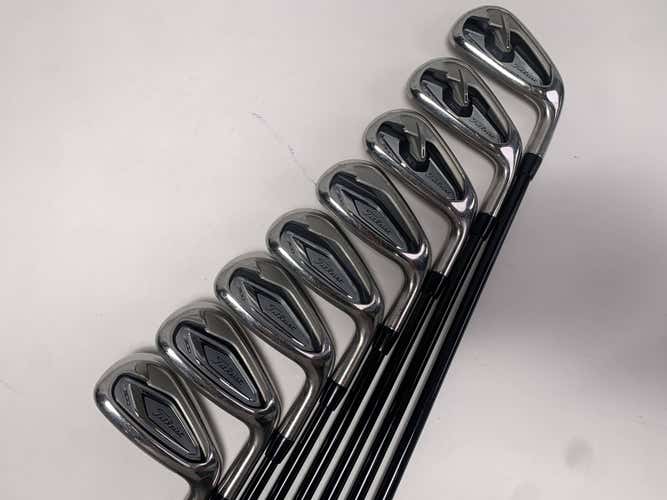 Titleist T300 Iron Set 5-PW+AW+GW Tensei Red AV Series AM(2) Senior RH