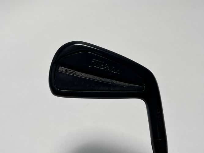 Titleist T200 2025 Black Single 4 Iron True Temper AMT Black Stiff Steel Mens RH