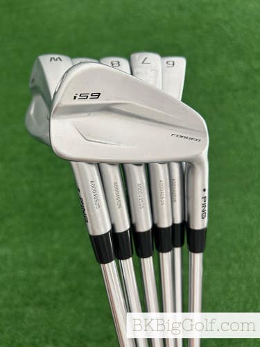 Ping i59 Forged Iron Set 5-W / NS Pro Modus Tour 105 Stiff