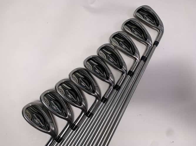 Callaway Steelhead XR Iron Set 4-PW+AW+SW KBS Tour C-Taper 130g Extra Stiff RH