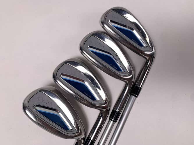 TaylorMade Kalea Premier Iron Set 7-9+SW Kalea Premier 40g Ladies RH Midsize