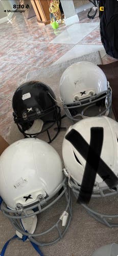 Lot of 3 youth Xenith Helmet (New)