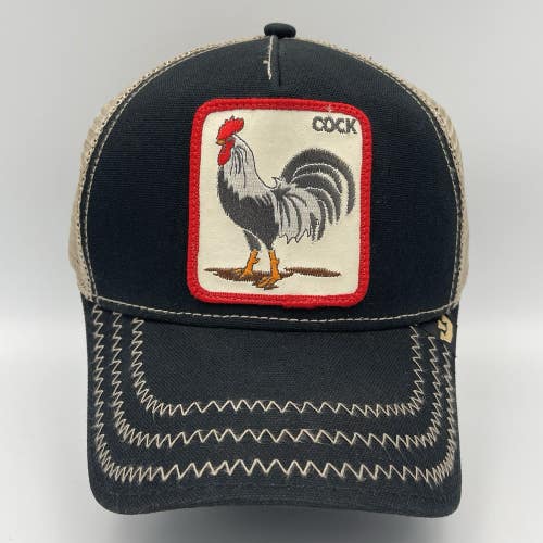 Goorin Bros The Farm Hat Cap Snapback Cock Rooster Animal Mesh Trucker Patch